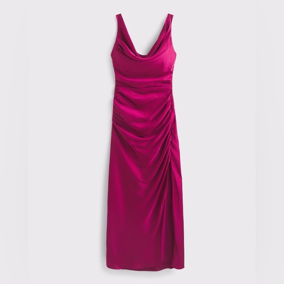 Abercrombie & Fitch Dresses & Skirts - NWT Abercrombie Cowl Neck Draped Maxi Dress - Size Small Petite
